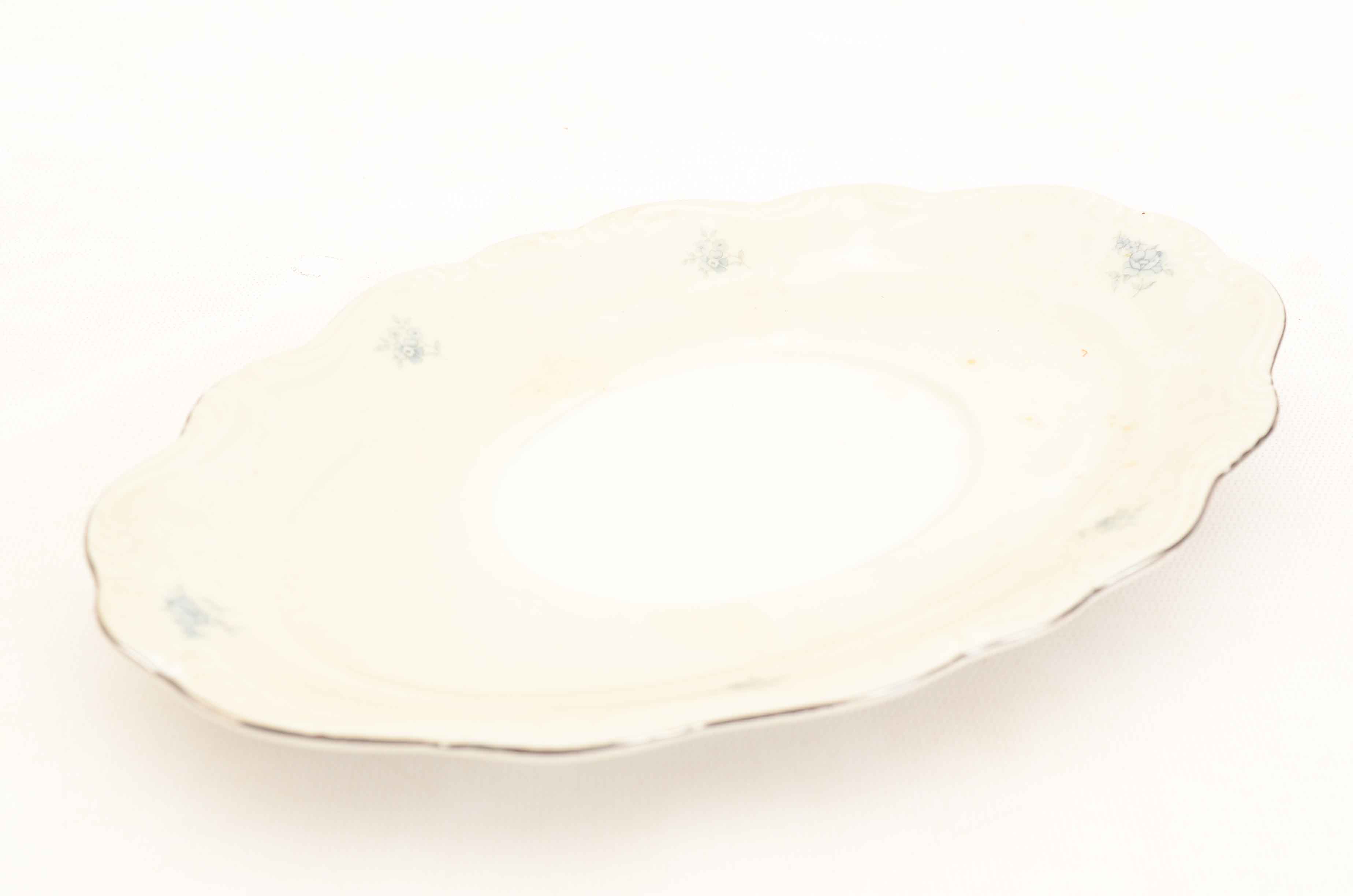 Vintage Johann Haviland "Blue Garland" Bavarian Porcelain China Set