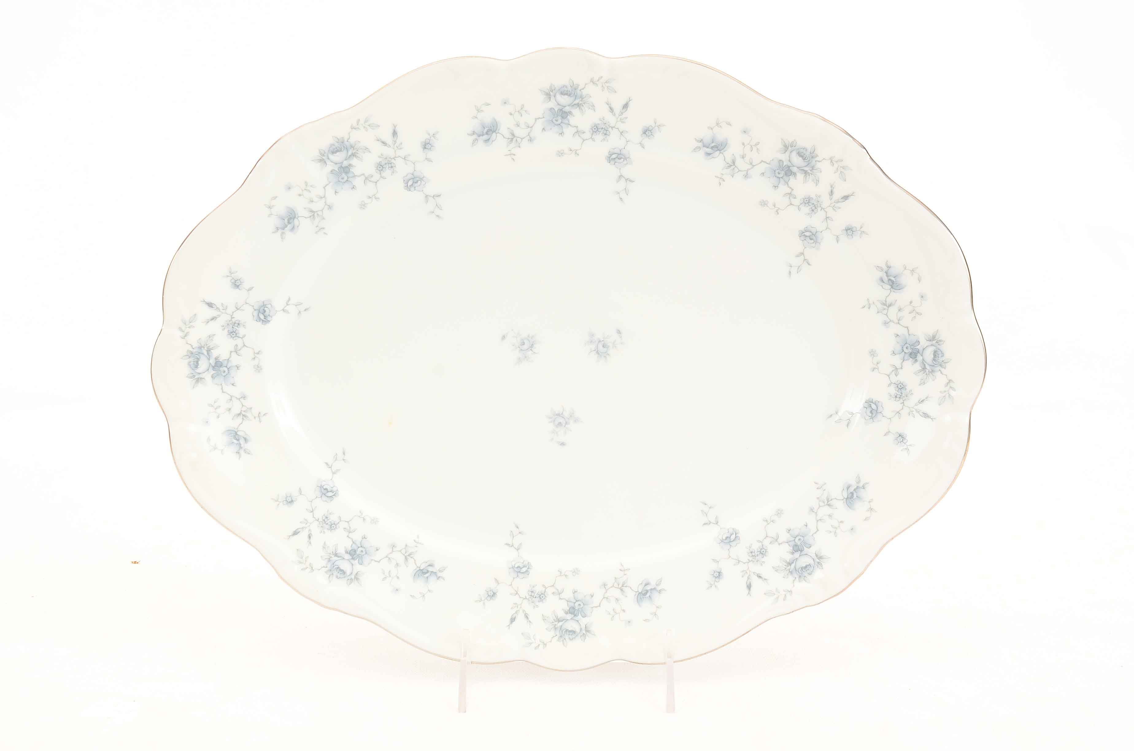 Vintage Johann Haviland "Blue Garland" Bavarian Porcelain China Set