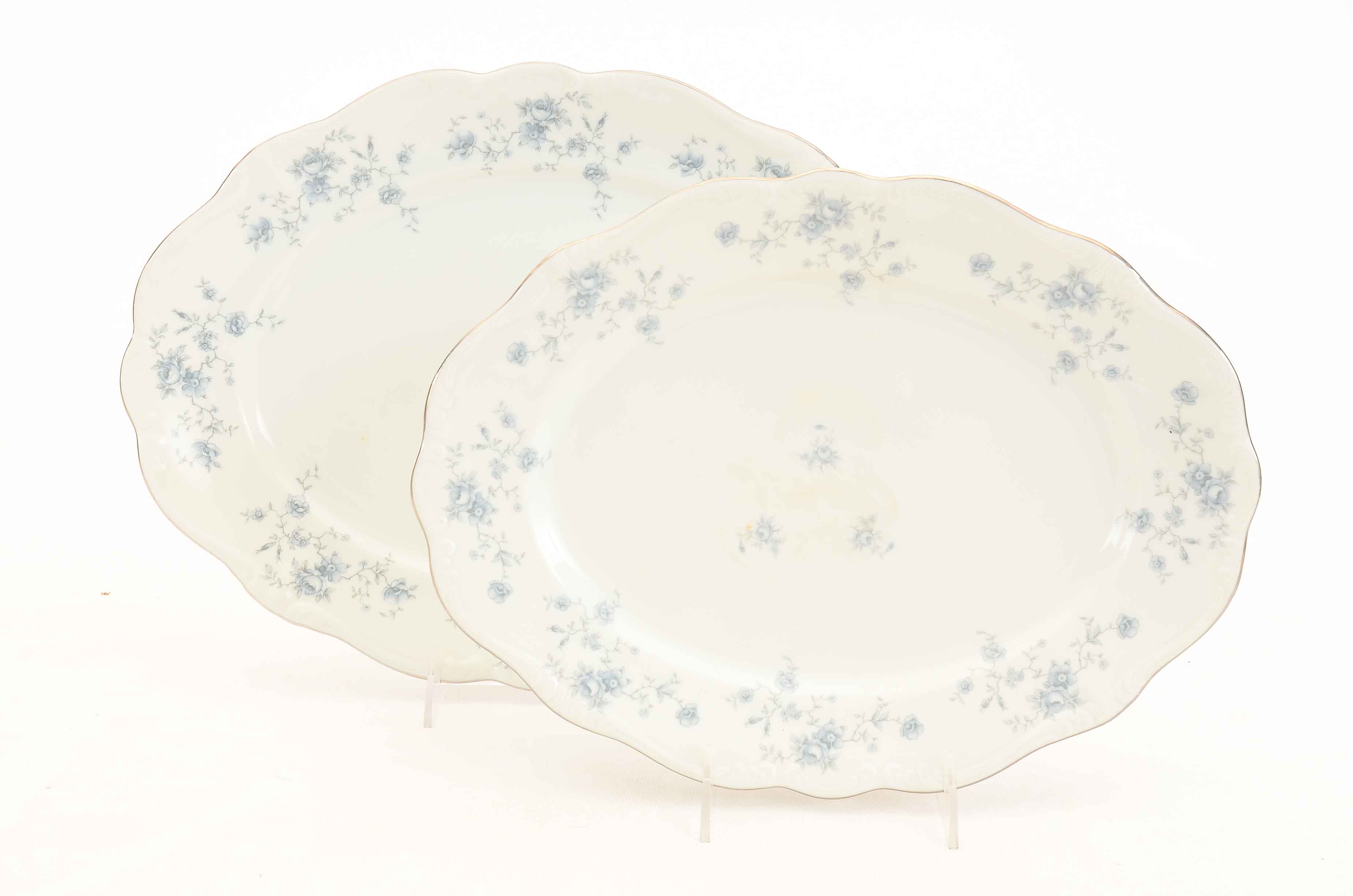 Vintage Johann Haviland "Blue Garland" Bavarian Porcelain China Set