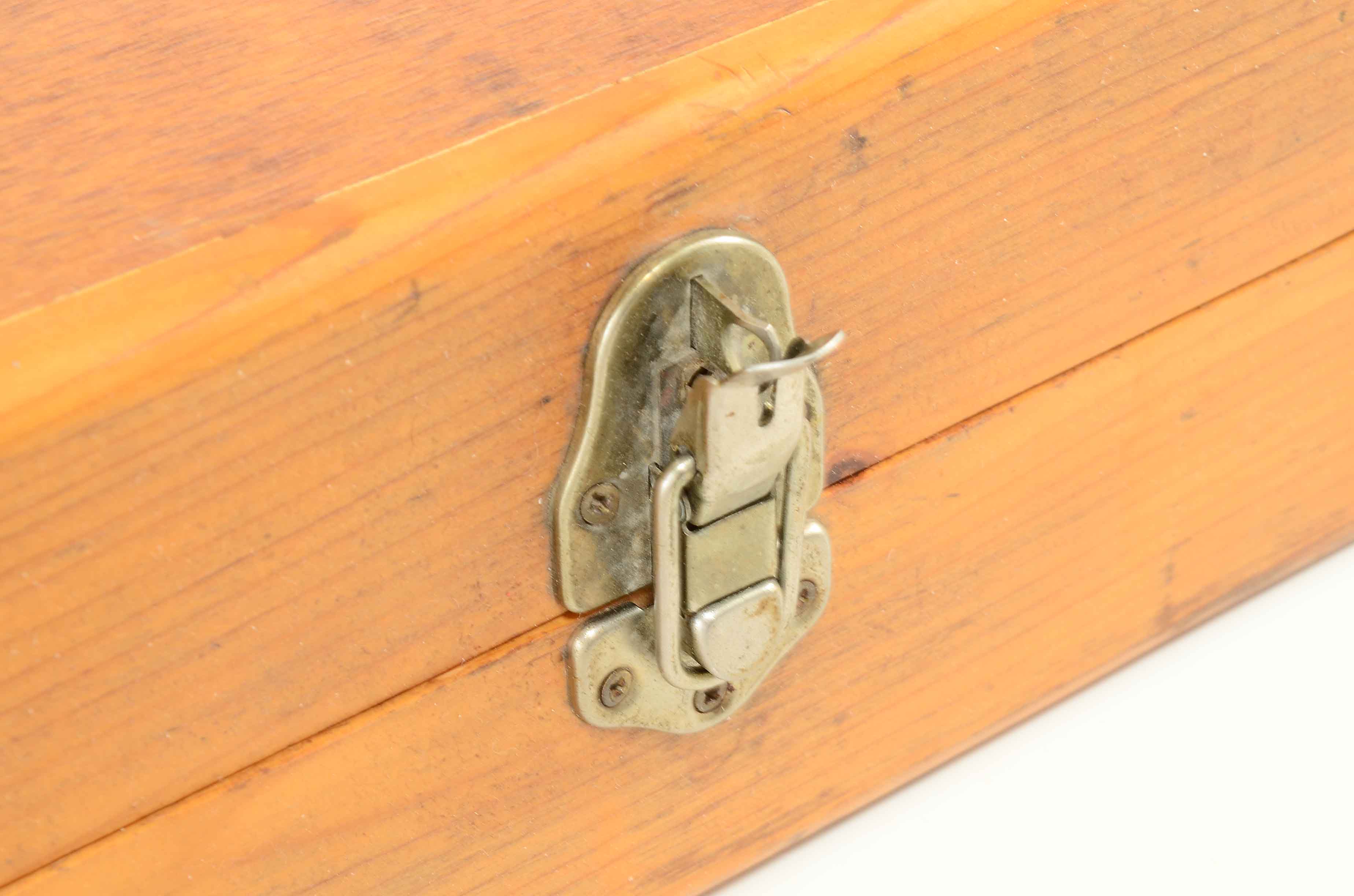 Vintage Wooden Carrying Case