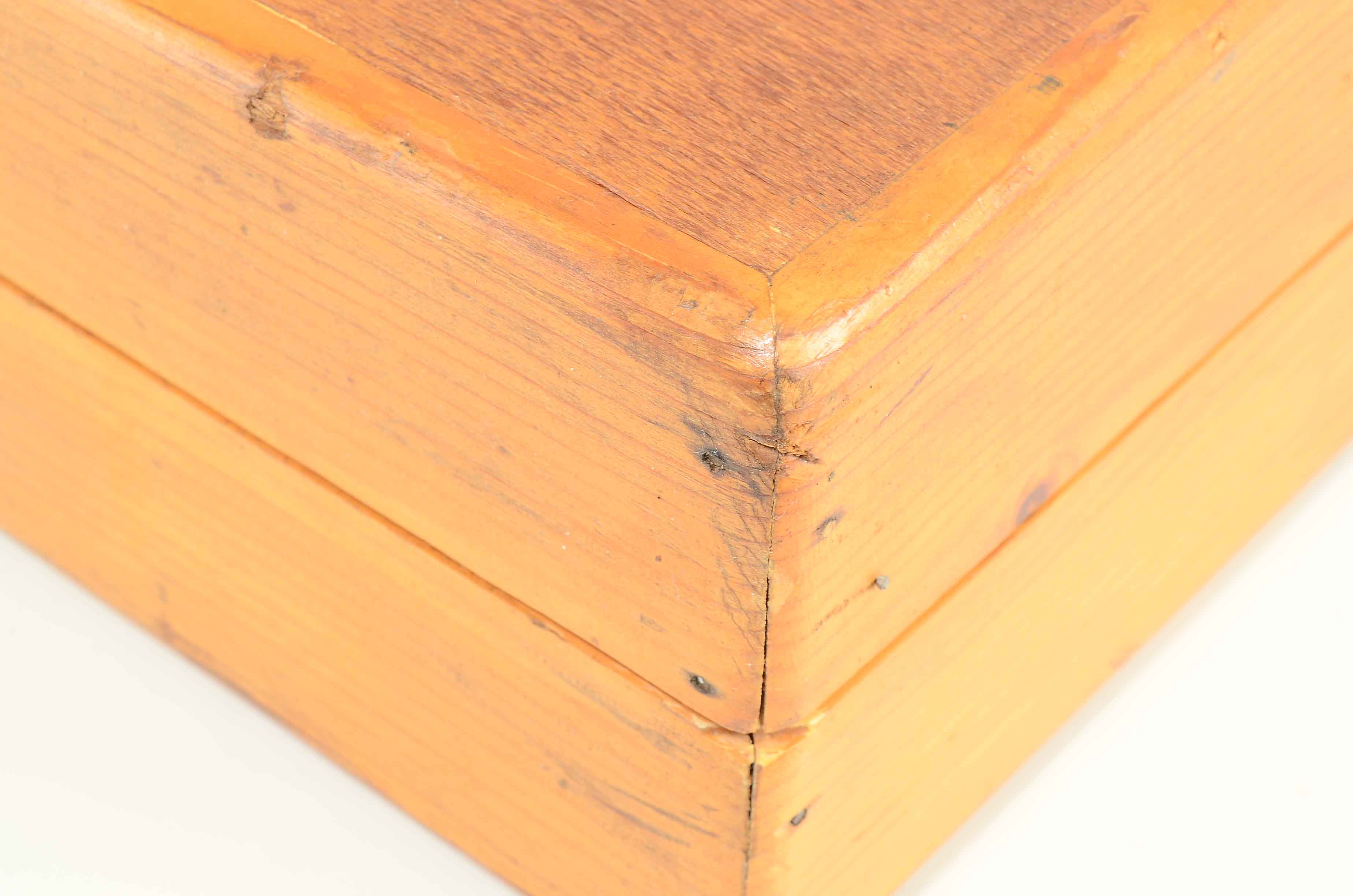 Vintage Wooden Carrying Case