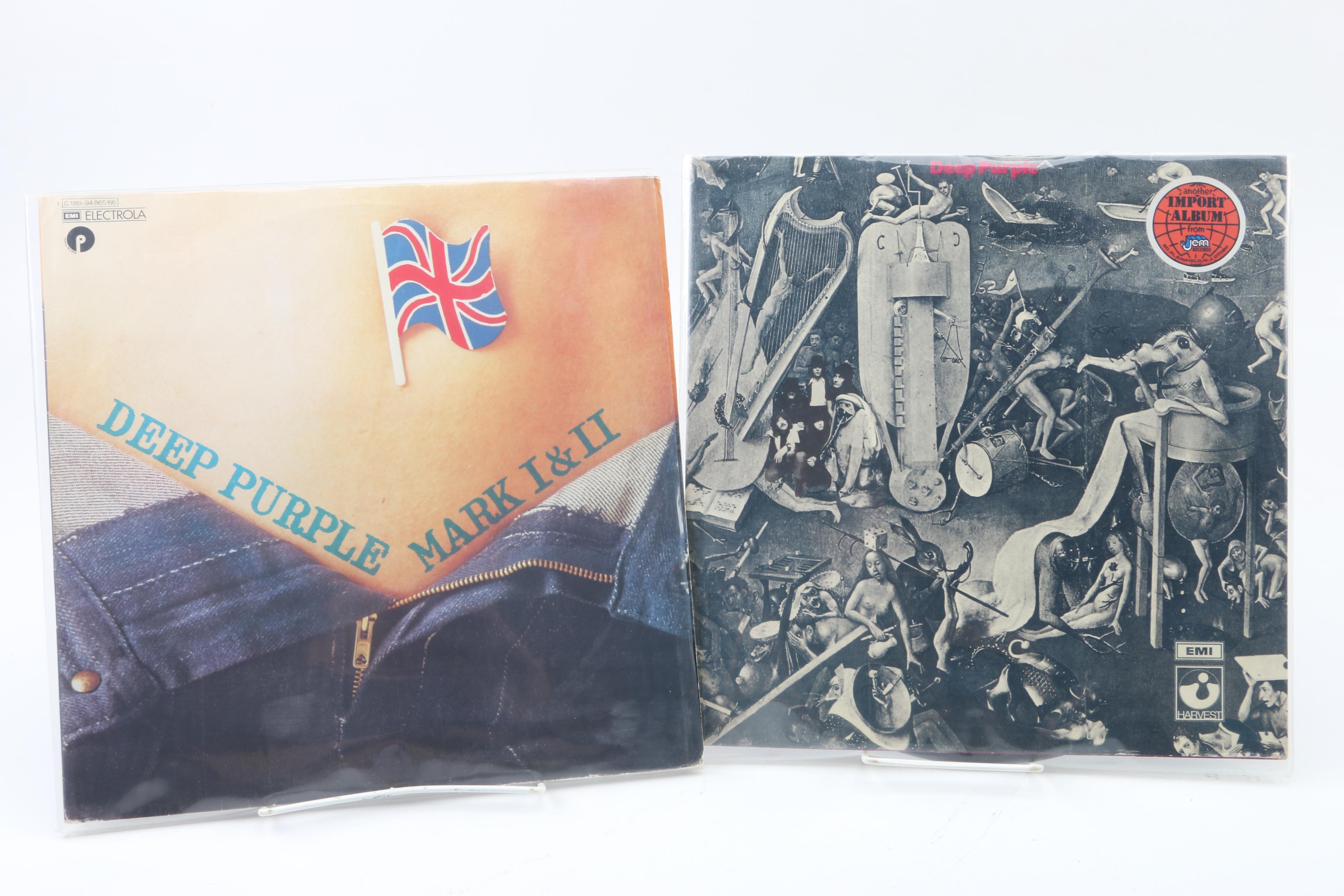 Deep Purple Records Including European Pressings and "Live at Montreaux" DVD