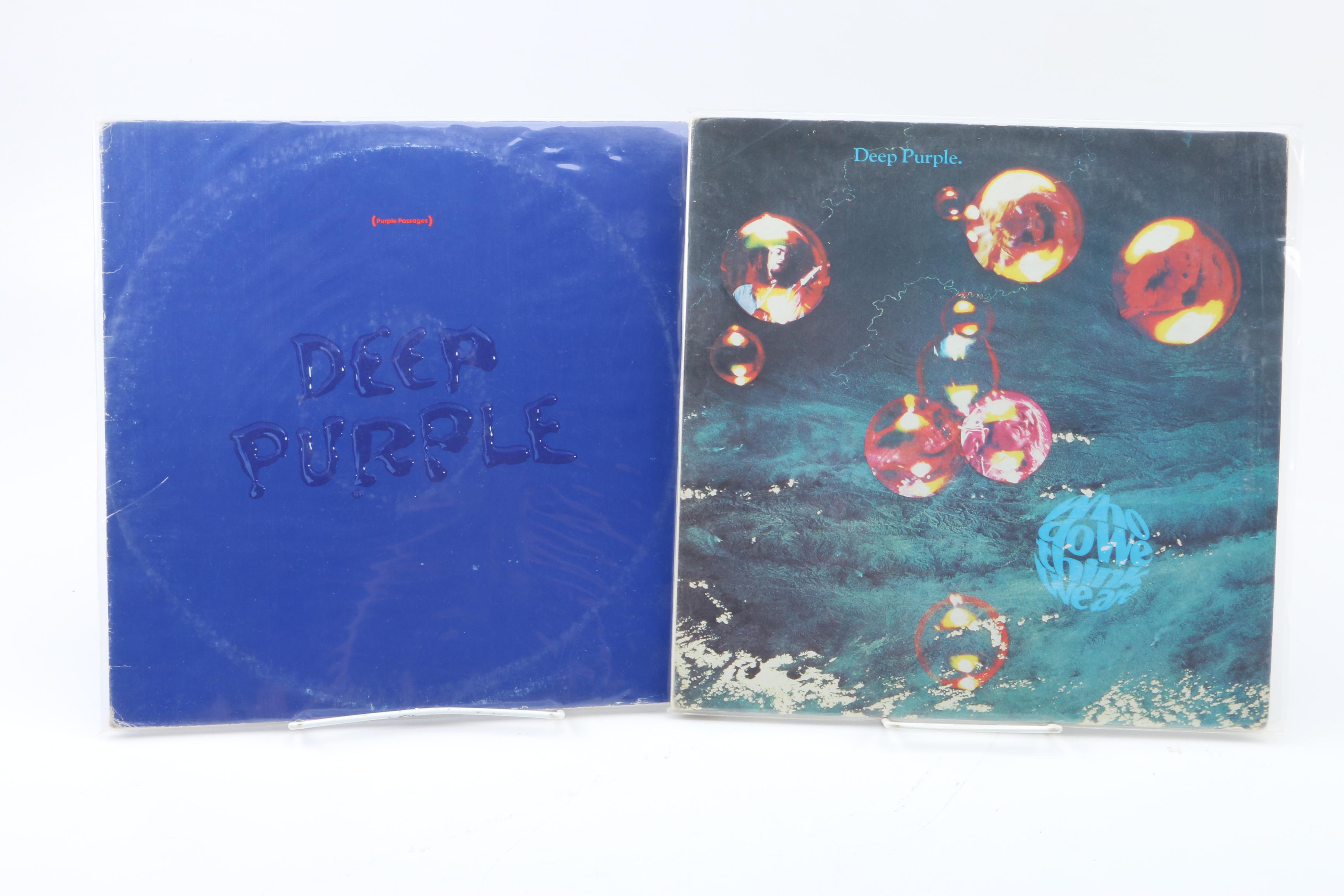 Deep Purple Records Including European Pressings and "Live at Montreaux" DVD