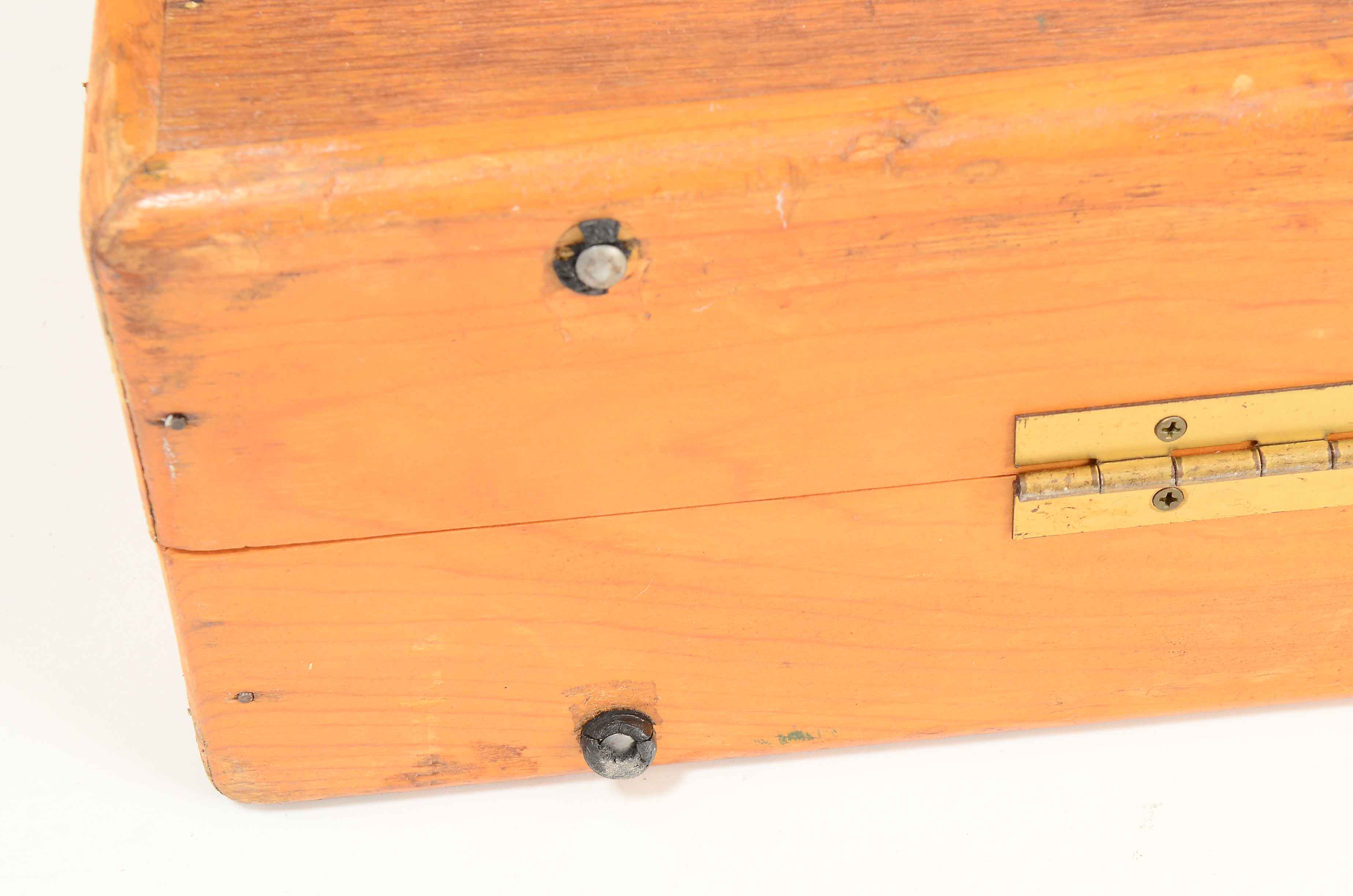 Vintage Wooden Carrying Case