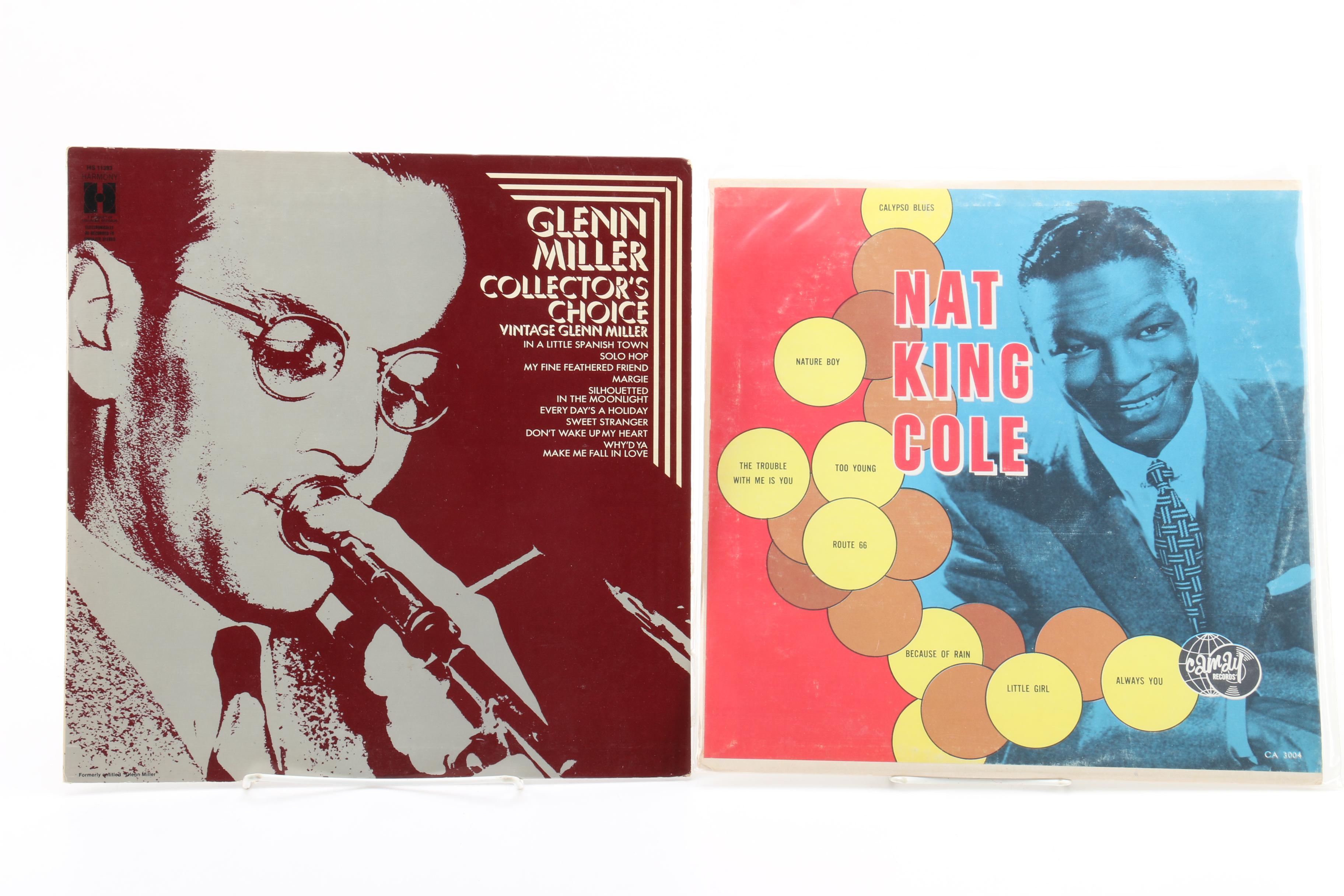 Big Band and Swing LP Records Including Glenn Miller and Frank Sinatra