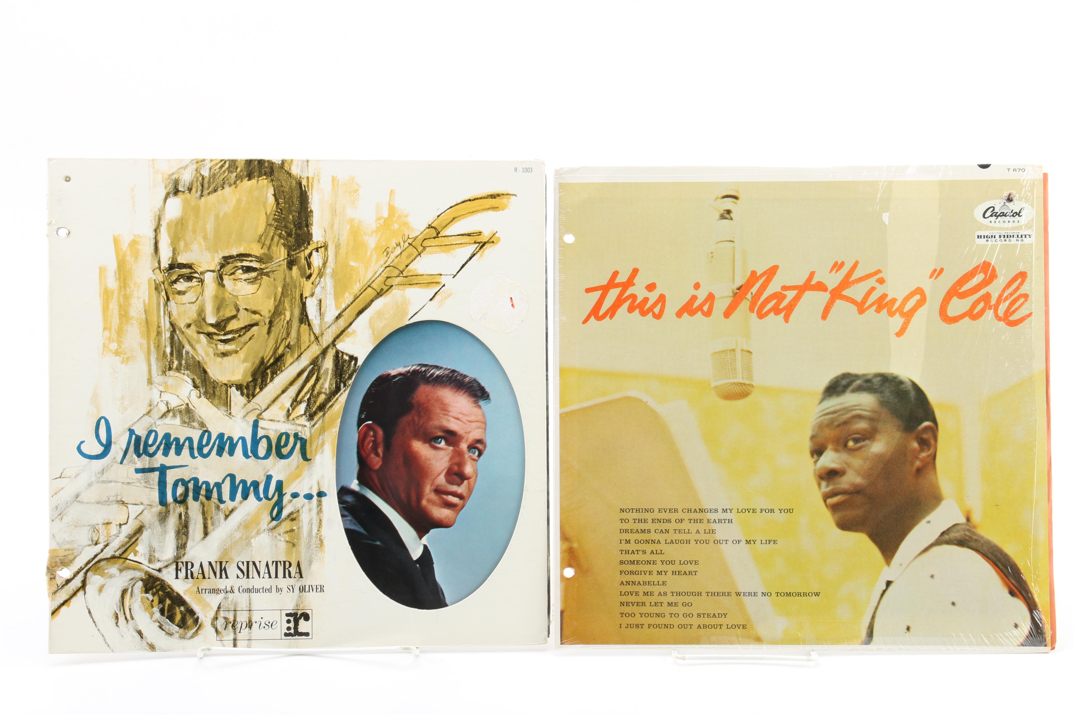 Big Band and Swing LP Records Including Glenn Miller and Frank Sinatra
