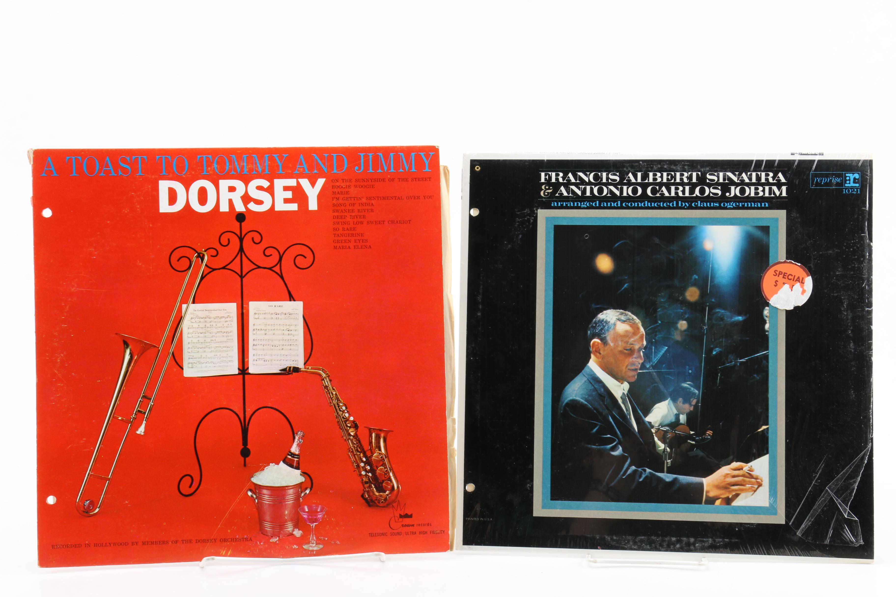 Big Band and Swing LP Records Including Glenn Miller and Frank Sinatra