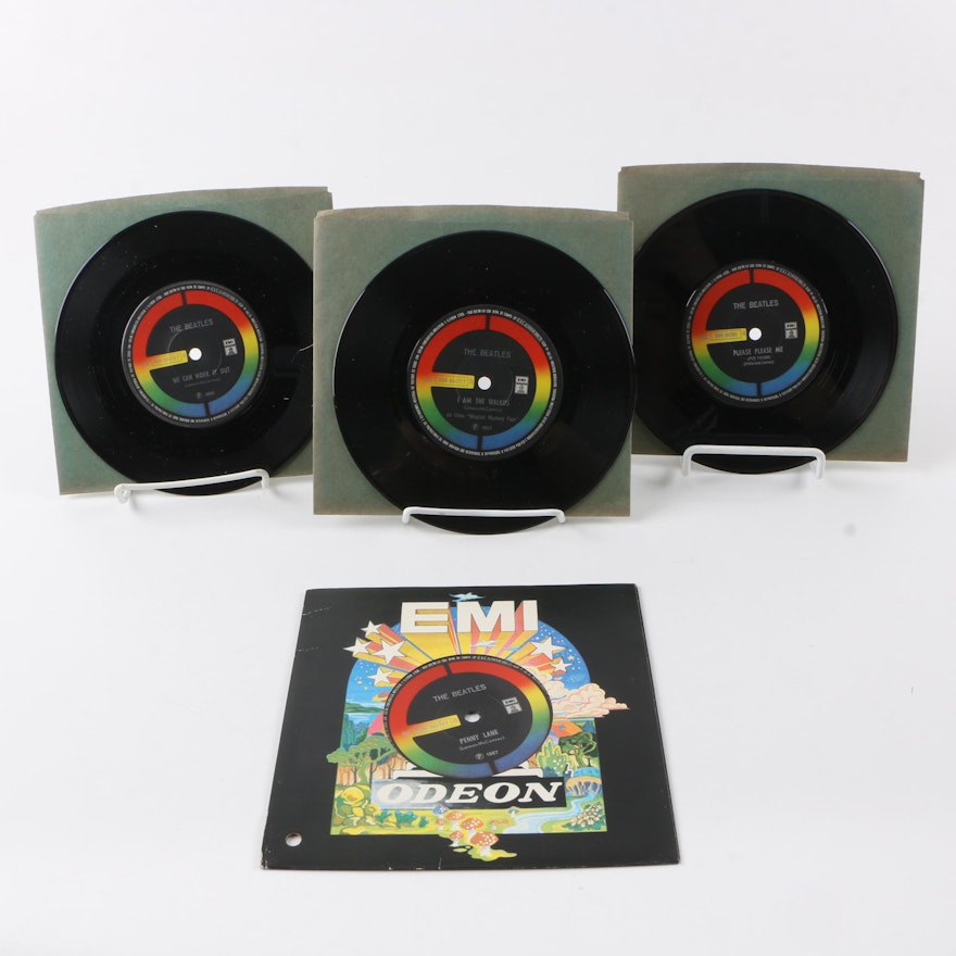 The Beatles Brazilian 7" Record Collection