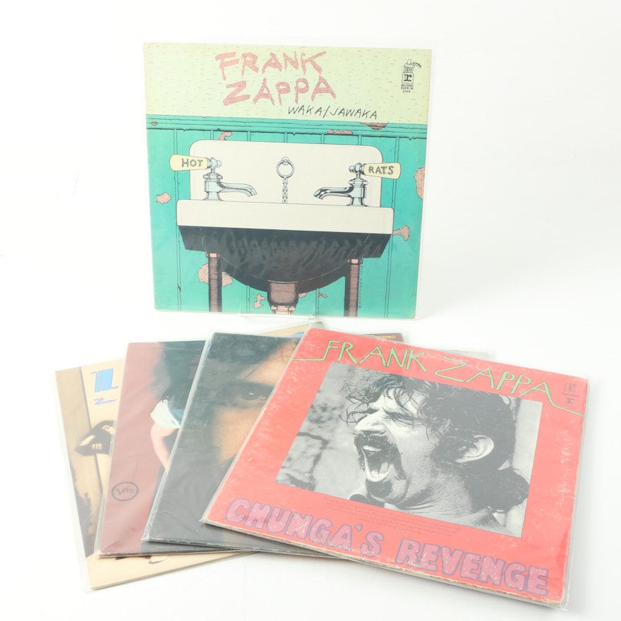 Frank Zappa Records Including "Apostrophe (')" and "Lumpy Gravy" UK Pressing
