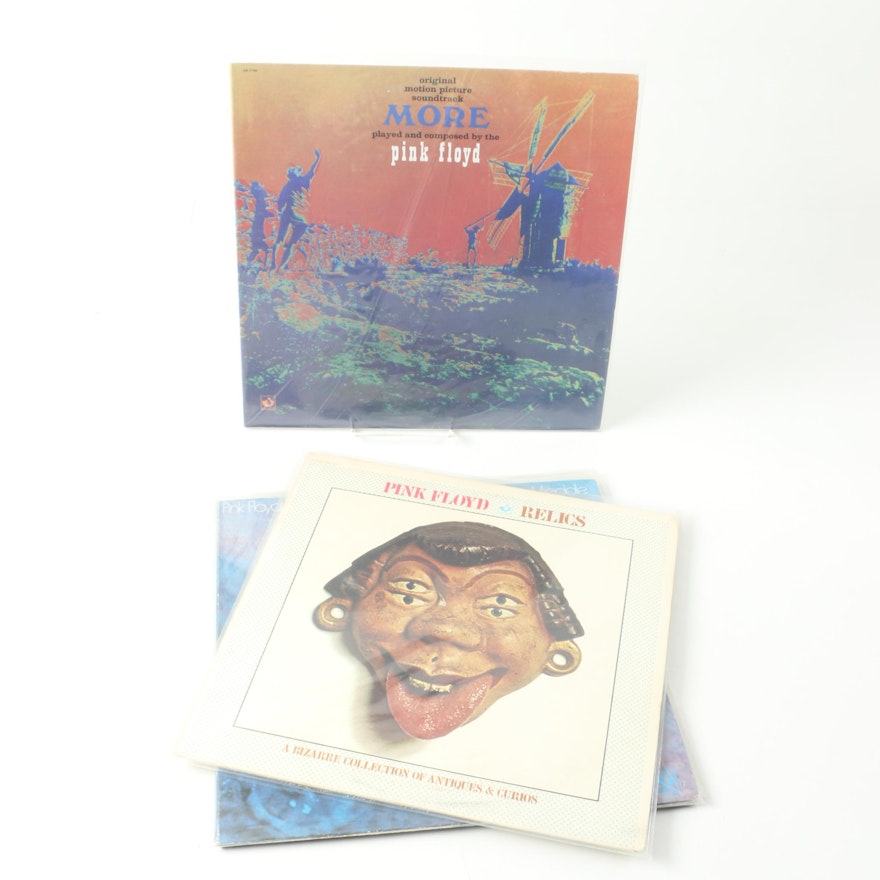 Pink Floyd US Record Pressings Including "More", "Meddle", "Obscured By Clouds"