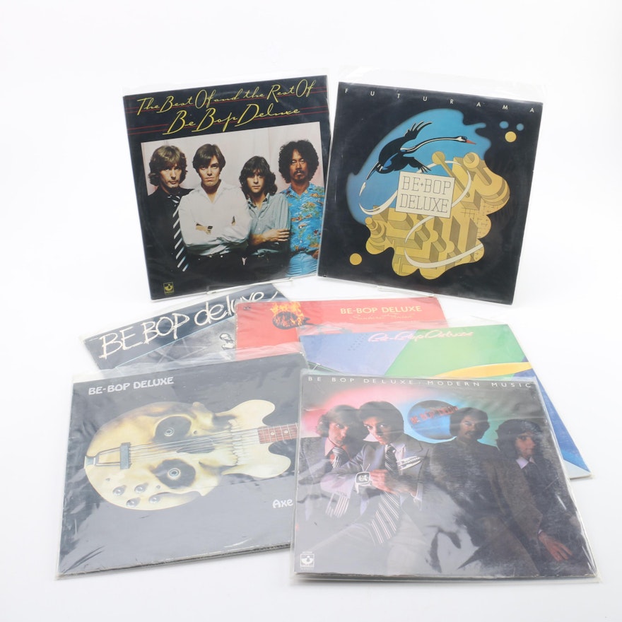 Be Bop Deluxe Records Including "Drastic Plastic", "Modern Music"