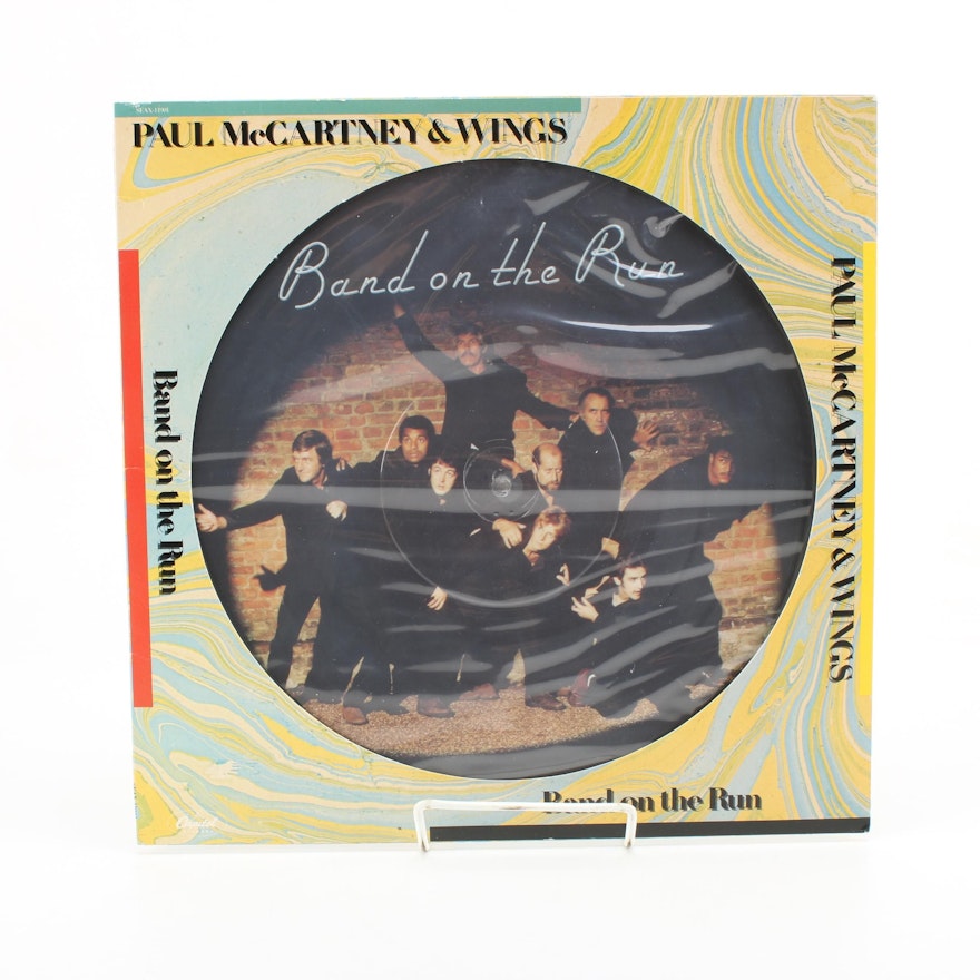 Paul McCartney and Wings "Band On The Run" Limited Edition Picture Disc Record