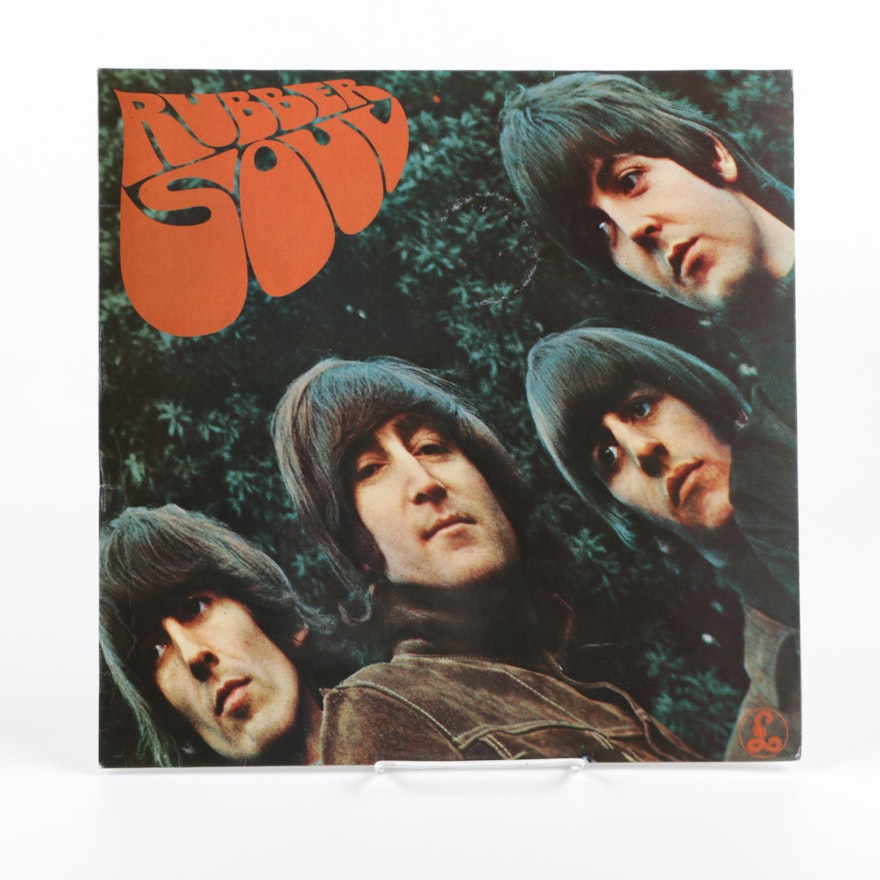1976 The Beatles "Rubber Soul" UK Stereo Record Pressing