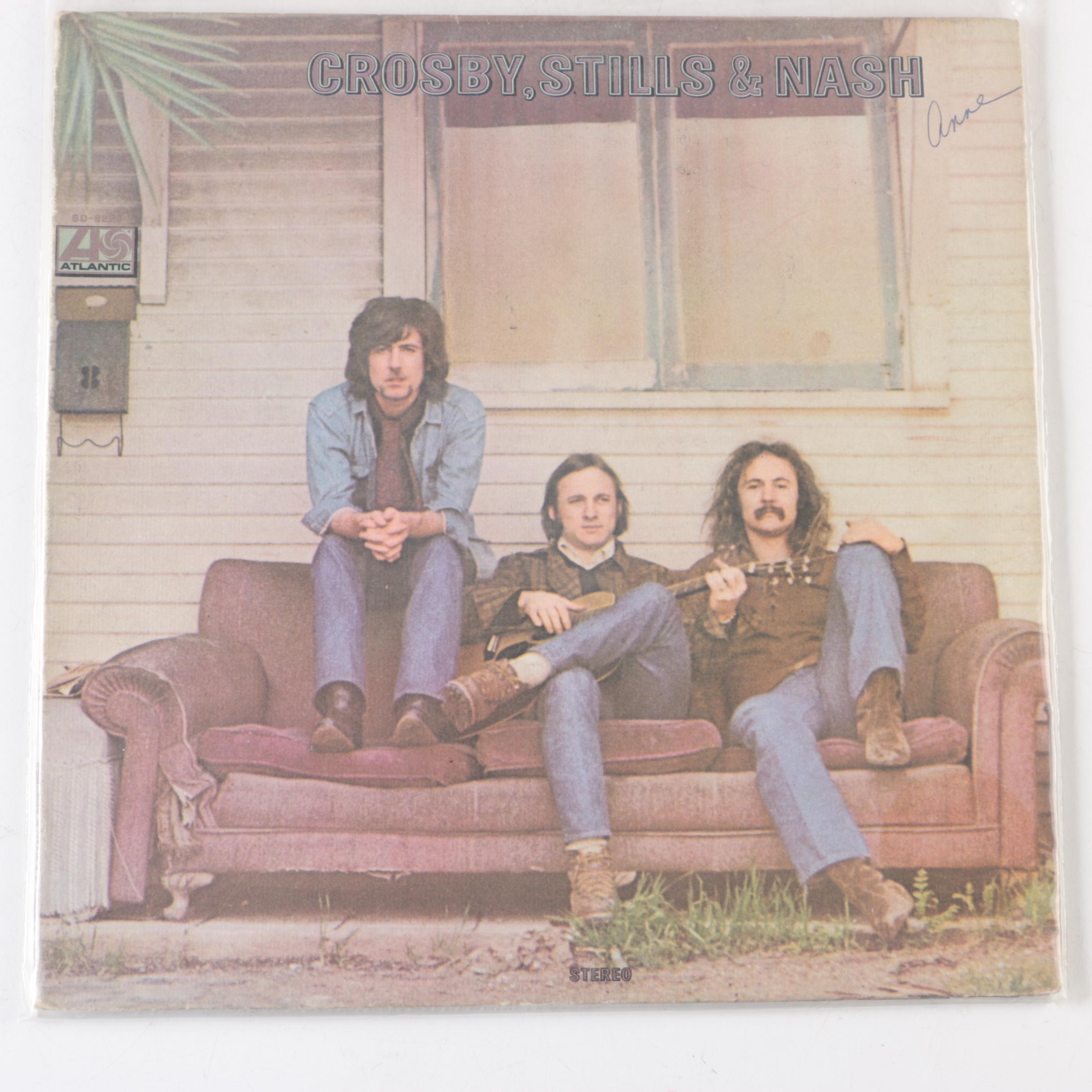 Crosby, Still, Nash and Young Records Including "Deja Vu", "So Far"