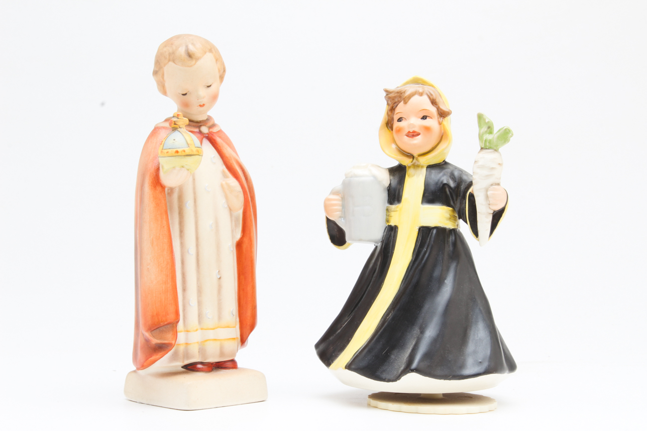 Hummel Music Box Figurine with Early Figurine