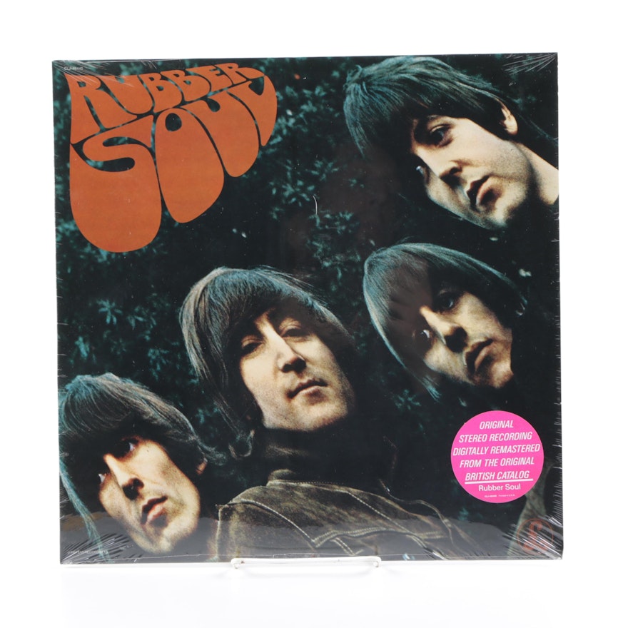 The Beatles "Rubber Soul" Sealed 1987 Digitally Remastered Record Pressing