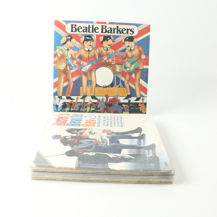 Assorted Beatles Related or Inspired Records
