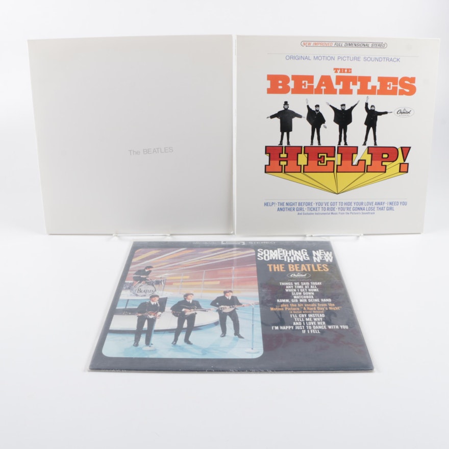 The Beatles Capitol "Nostalgia Rainbow" Specialty Stereo Record Pressings