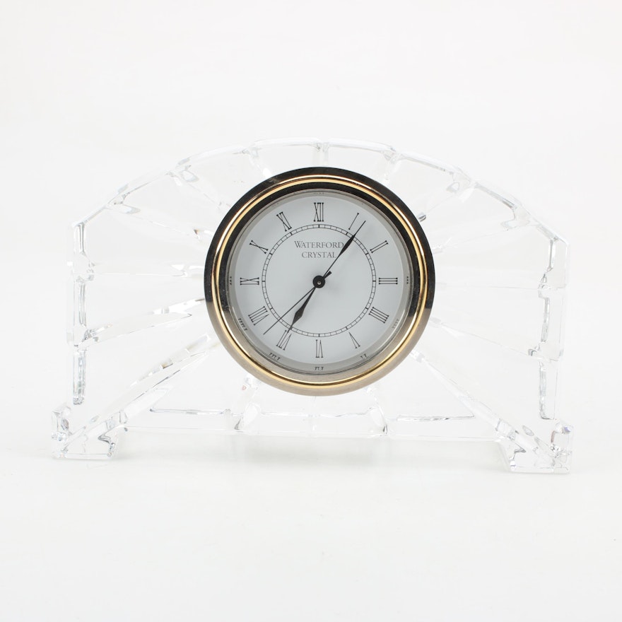 Waterford Crystal Mantel Clock