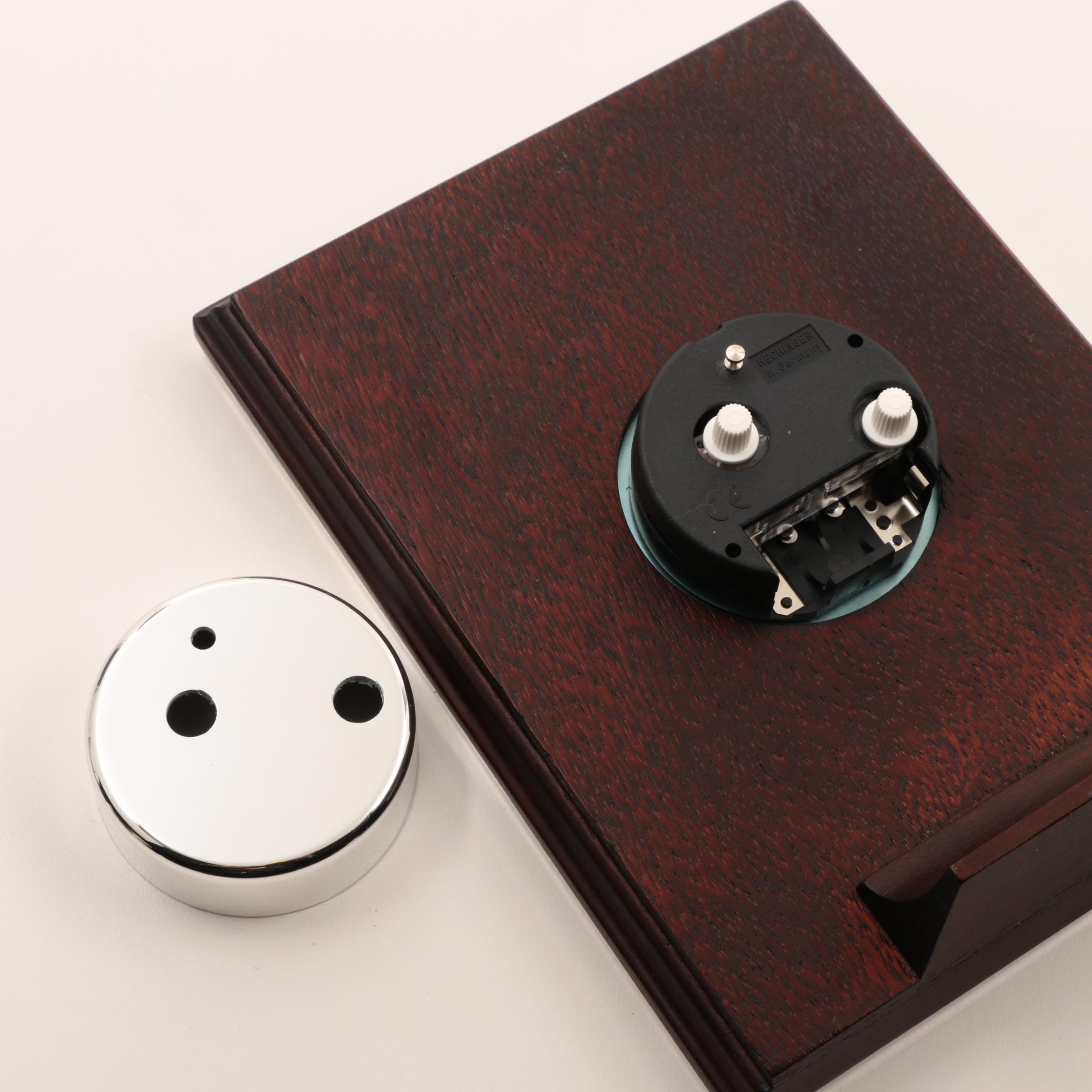 Carr's of Sheffield British Sterling Silver Picture Frame and Desk Clock