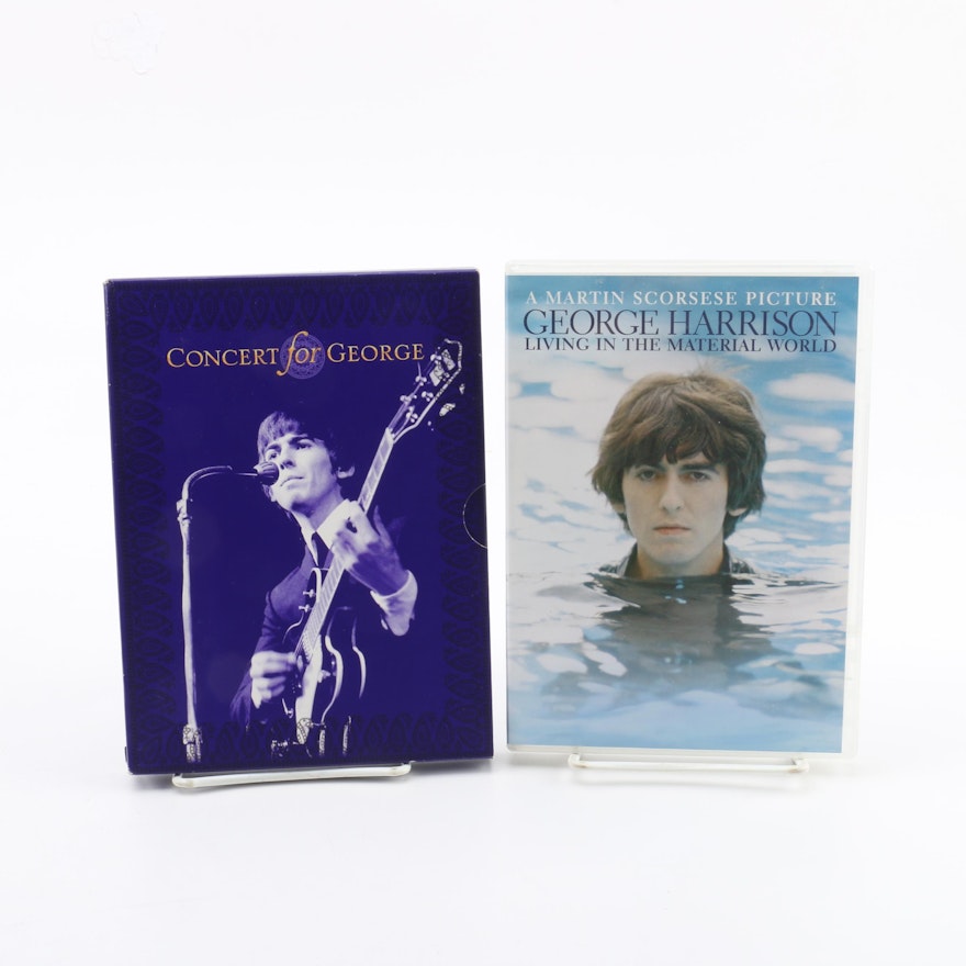 George Harrison DVDs Including "Living In The Material World"