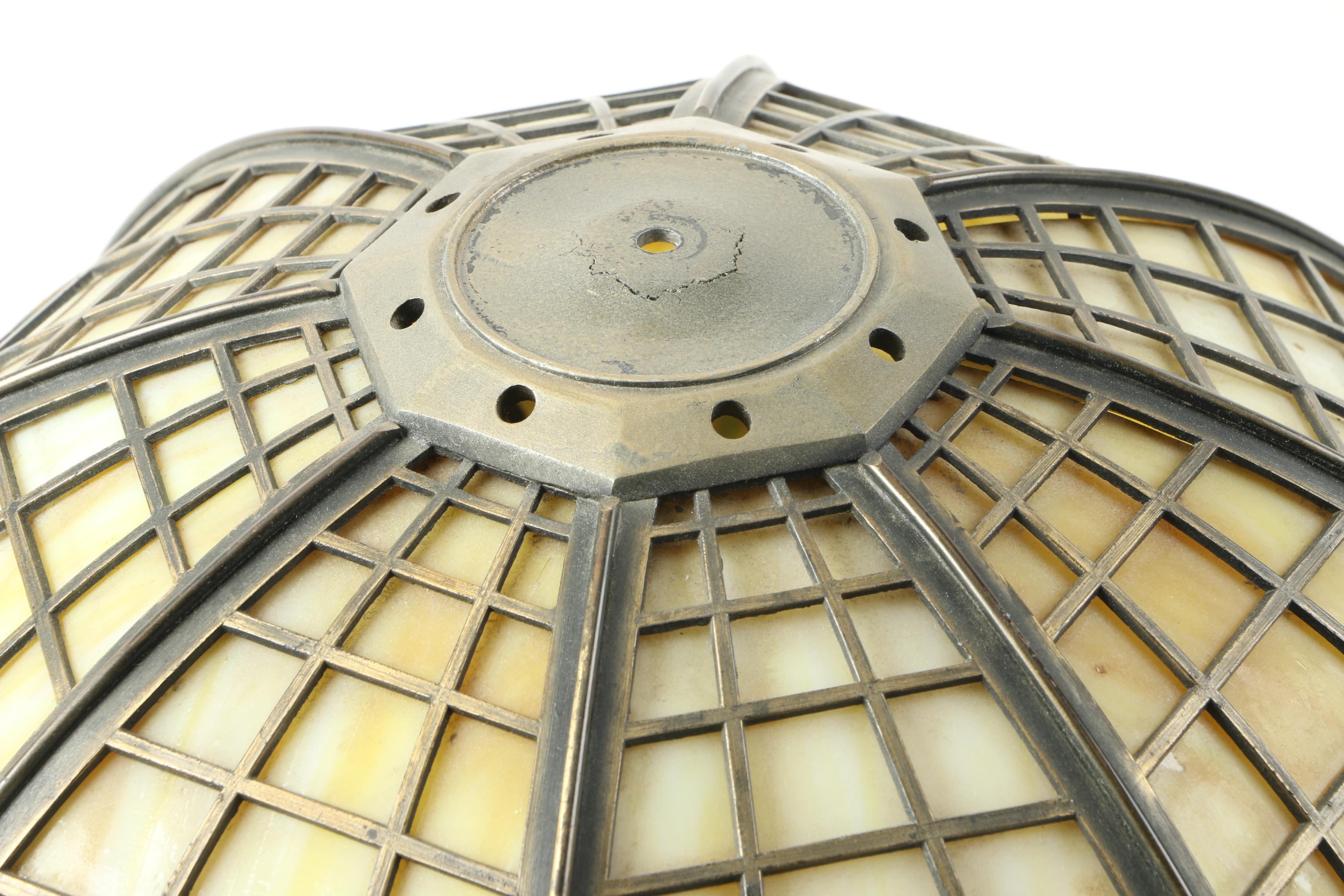 Tiffany Style Slag Glass Lamp Shade