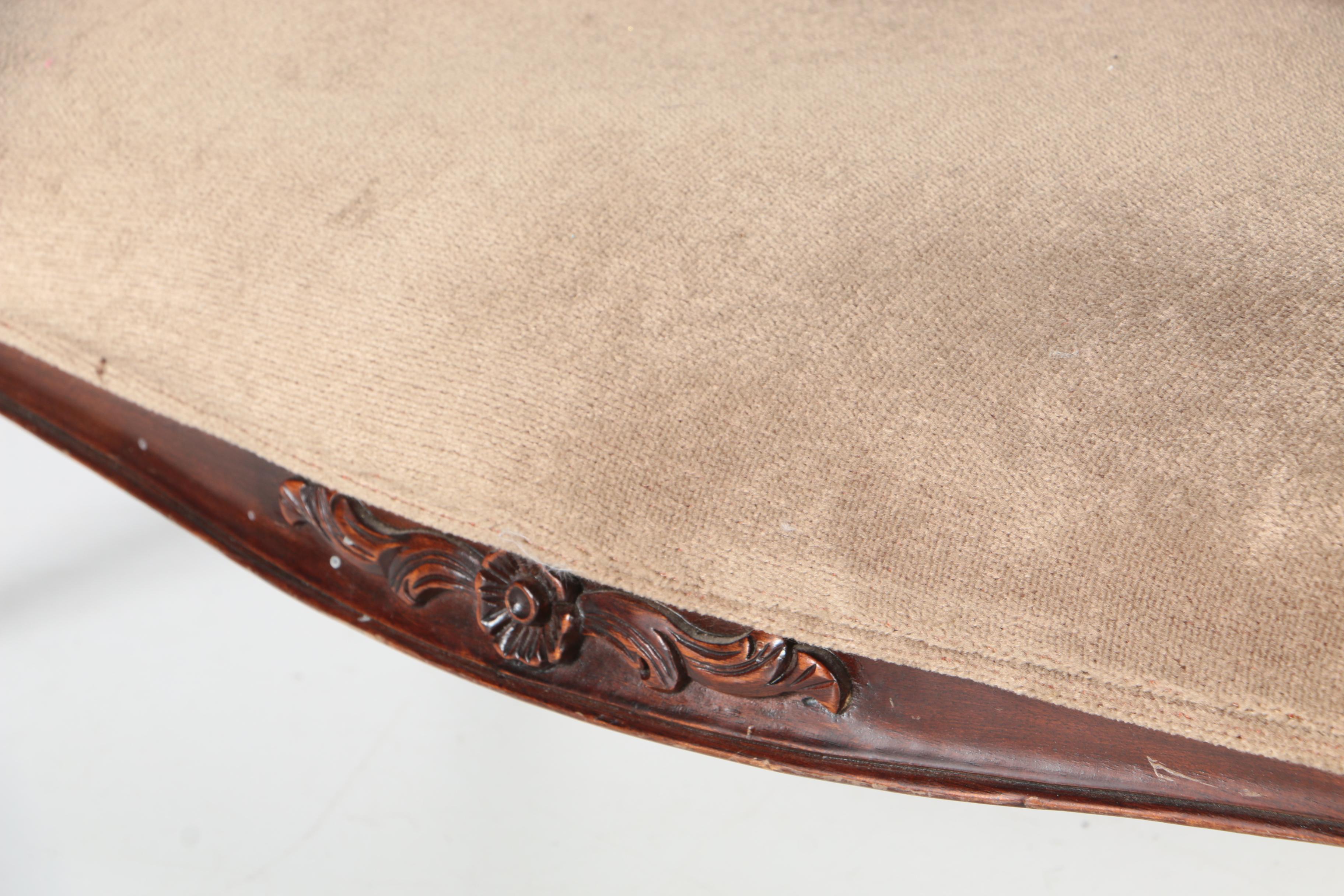 Miniature Victorian Rococo Revival Doll Couch