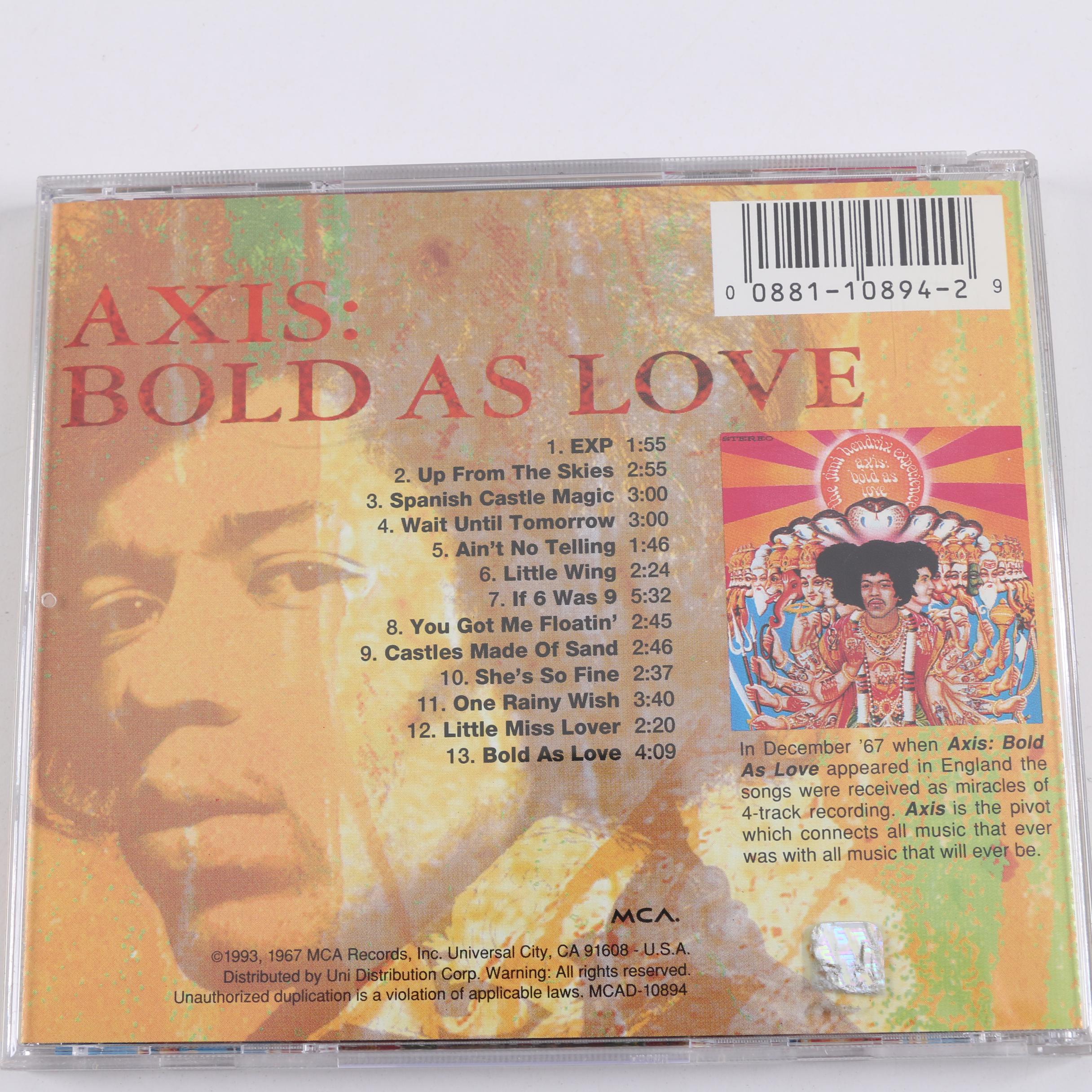 Jimi Hendrix "The Experience Collection" CD Box Set