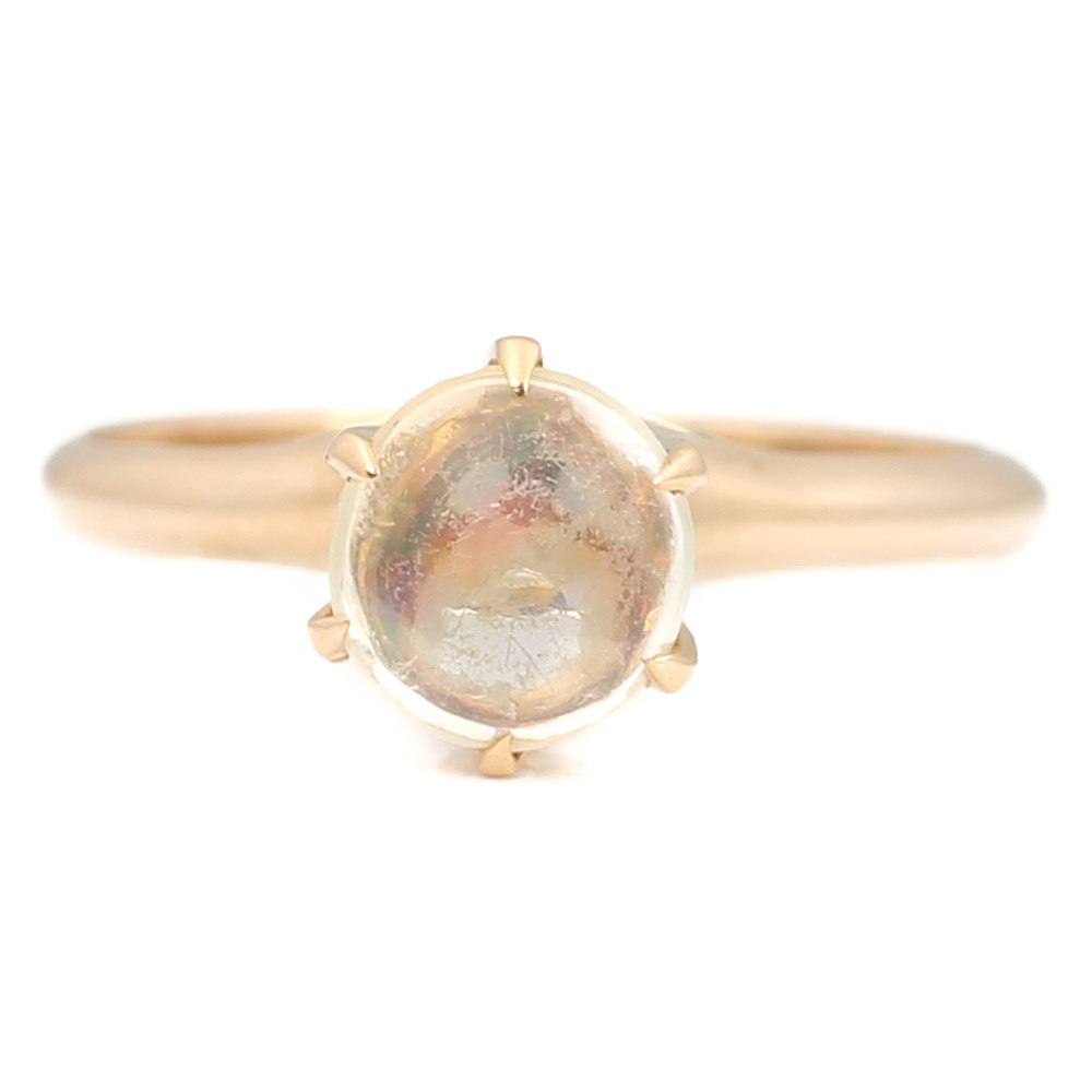 10K Yellow Gold Opal Ring