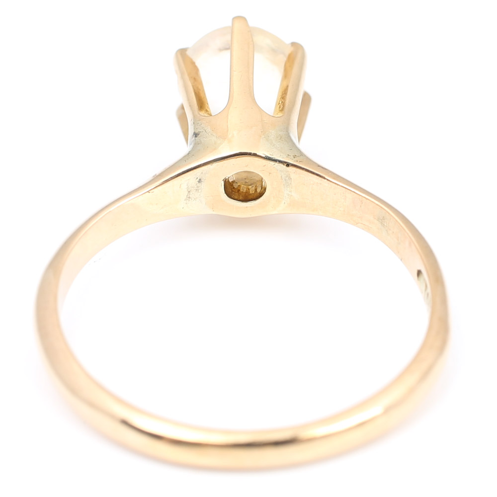 10K Yellow Gold Opal Ring