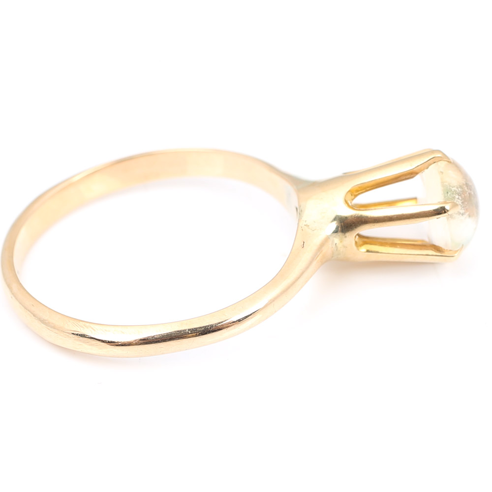 10K Yellow Gold Opal Ring