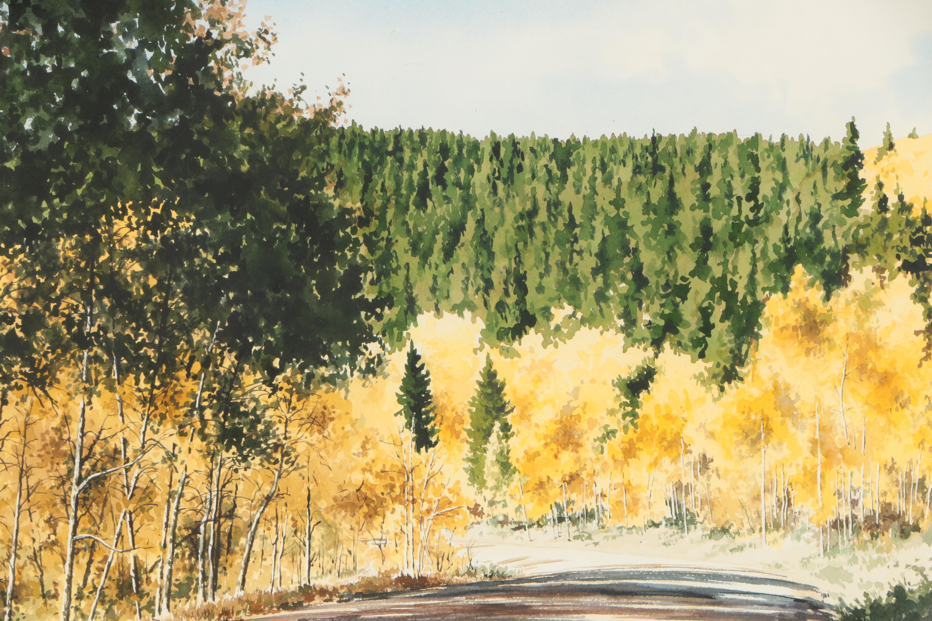 Richard B. Leinbach Watercolor Painting