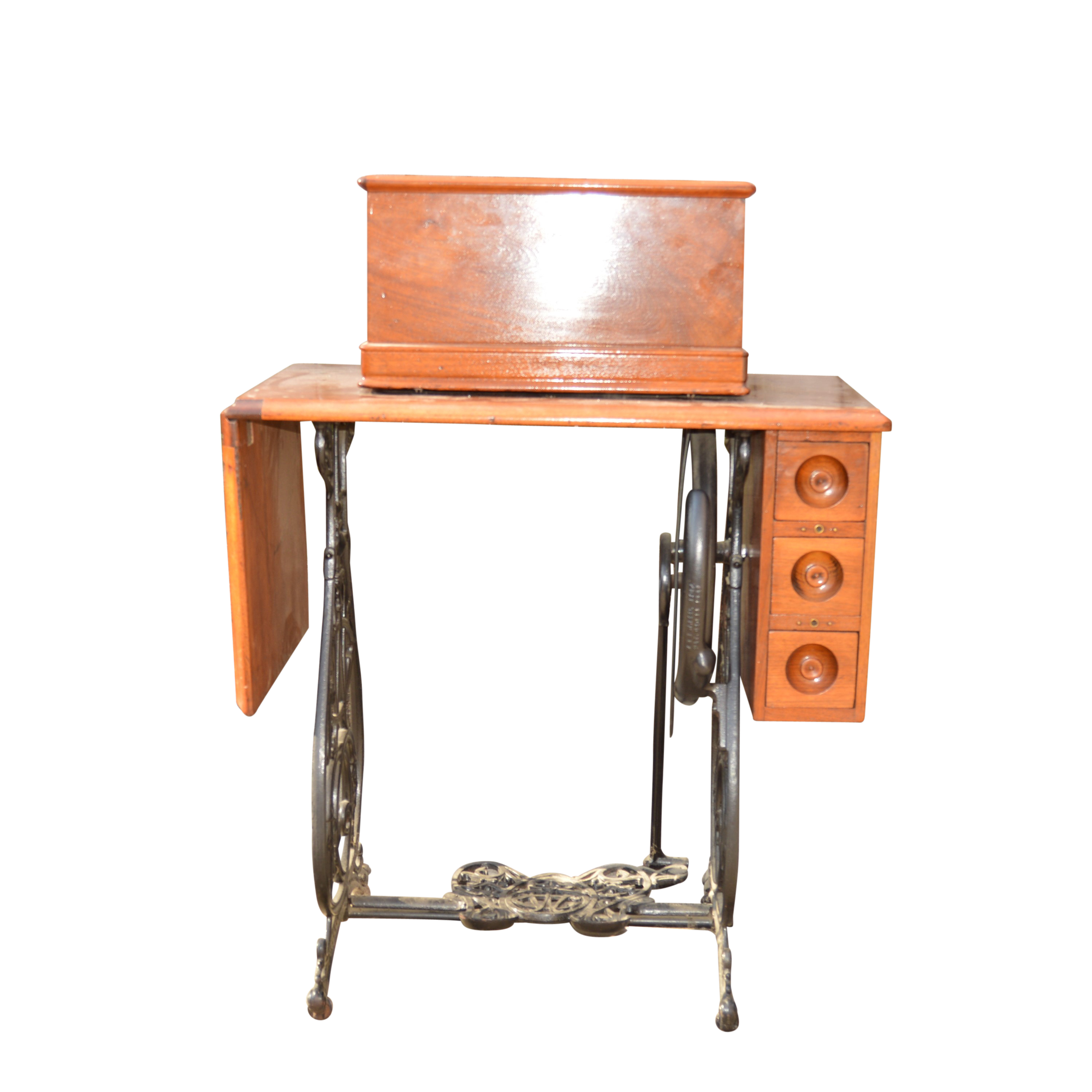 Antique Willcox & Gibbs Treadle Sewing Machine ca. 1894