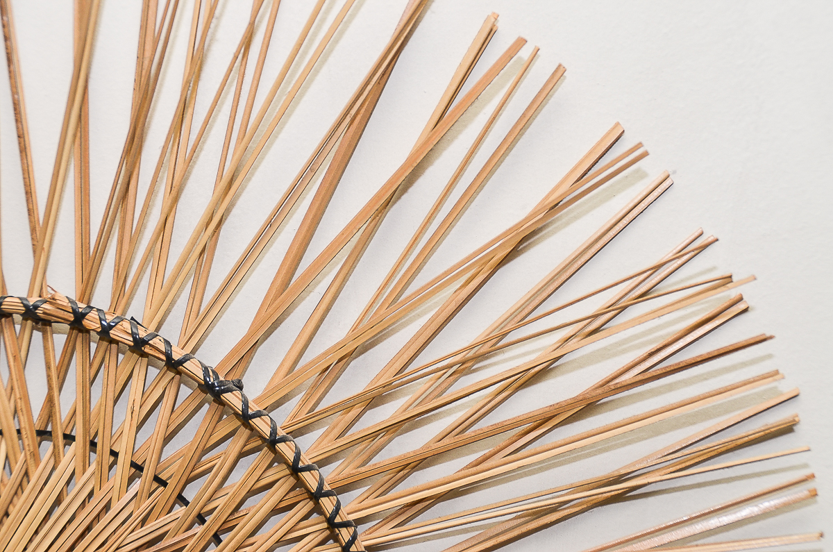 Sunburst Wicker Wall Hanging