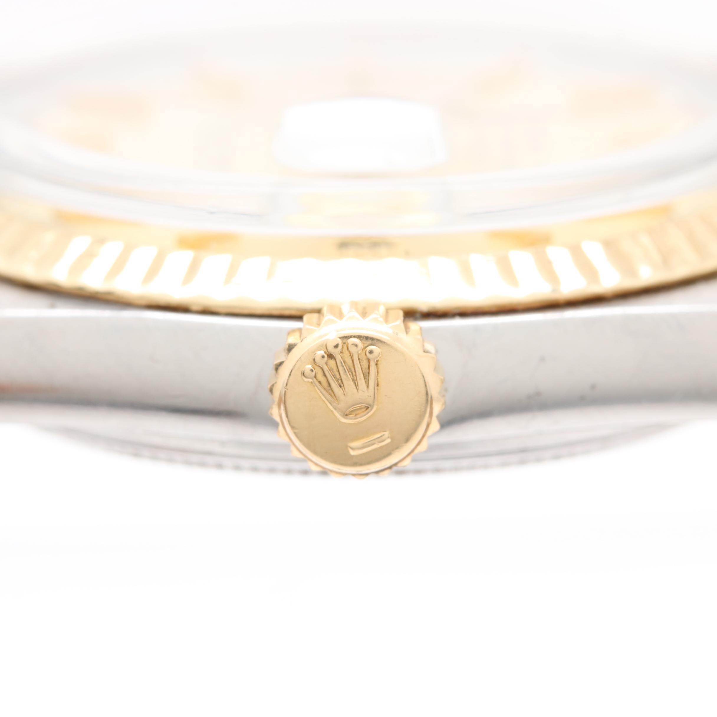 Rolex Datejust 14K Gold and Stainless Steel Watch