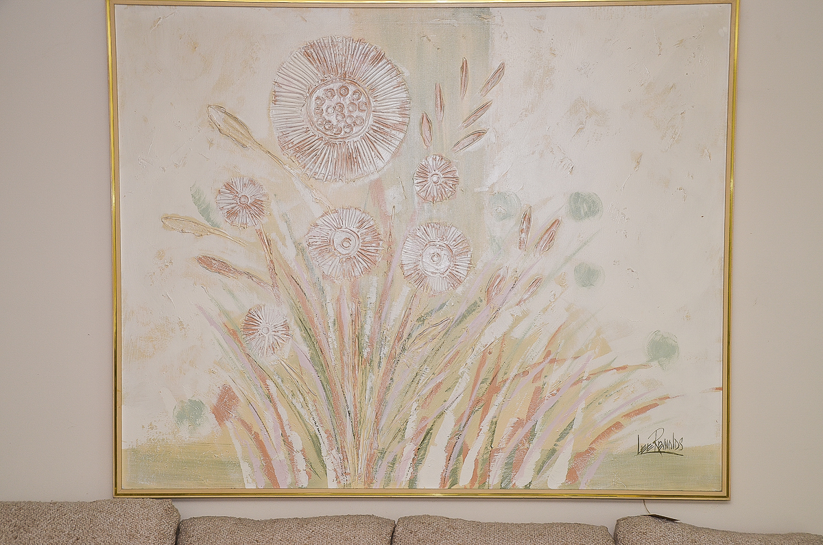 Lee Reynolds Floral Painting from Vanguard Studios