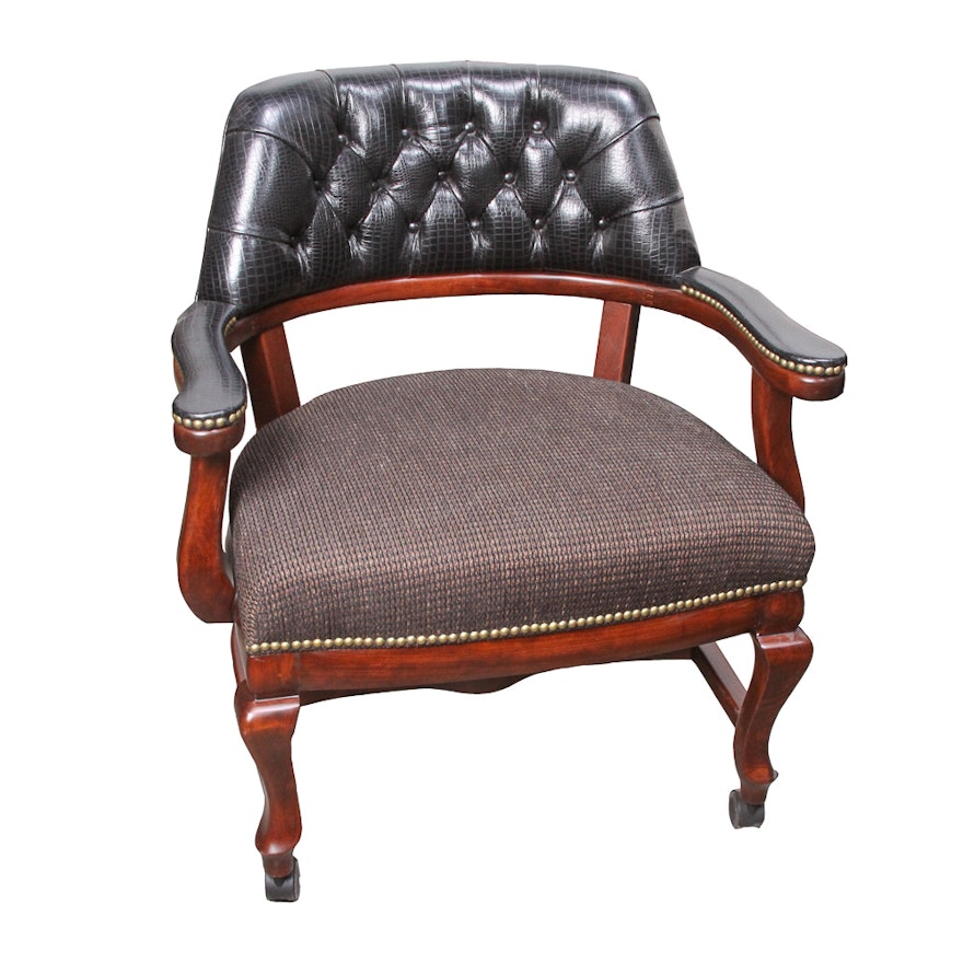Upholstered Banker's Chair