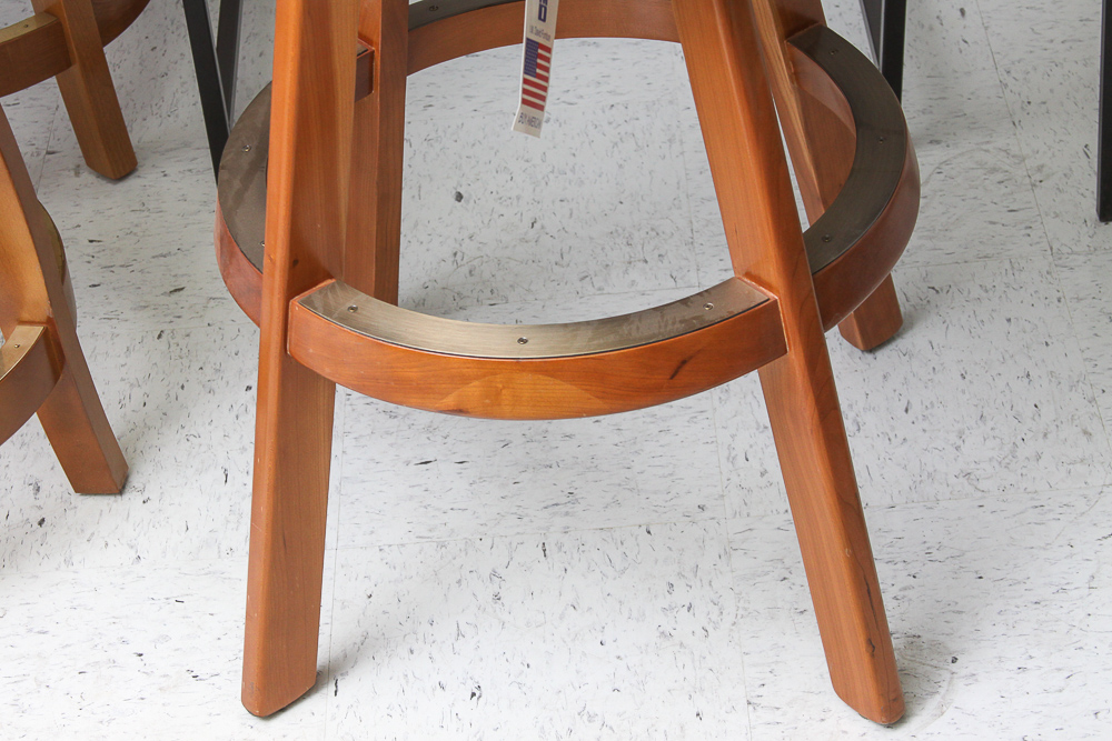 I.M. David Furniture Co. Wooden Bar Stools