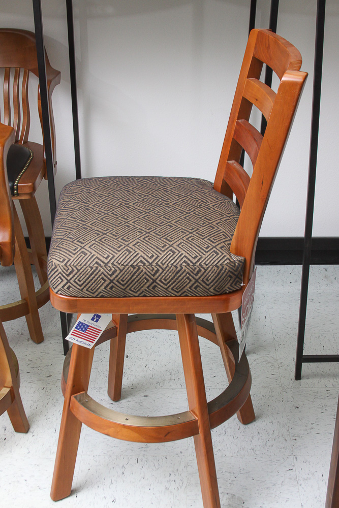 I.M. David Furniture Co. Wooden Bar Stools