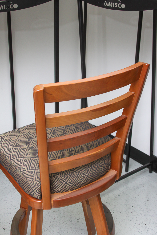 I.M. David Furniture Co. Wooden Bar Stools