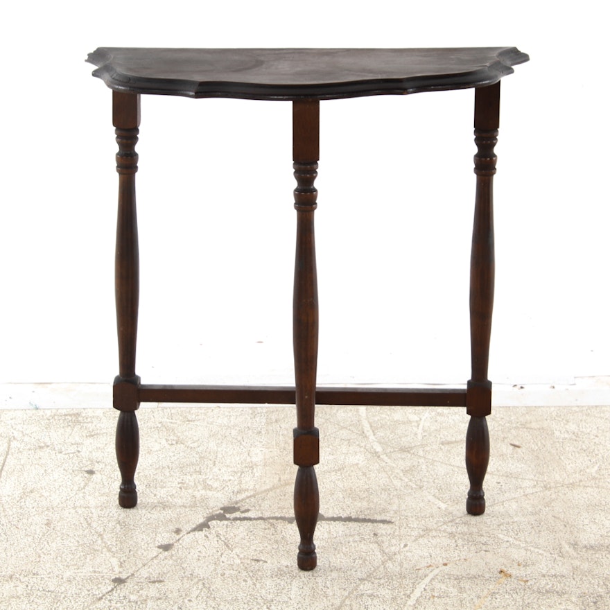 Vintage Mahogany Entry Table