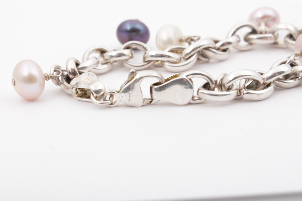 Honora Sterling Silver Cultured Freshwater Pearl Bracelet