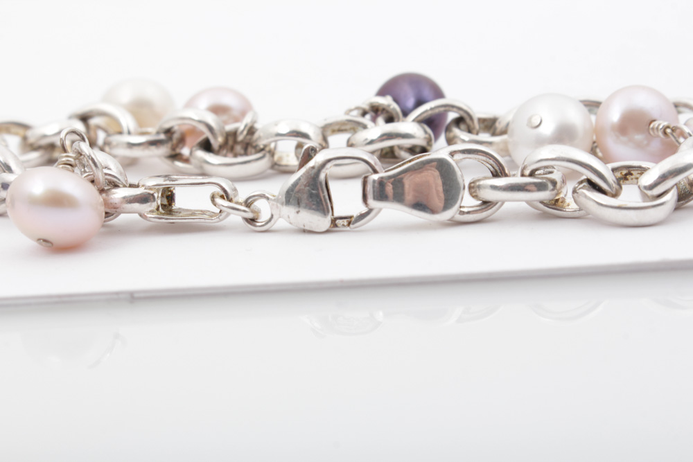 Honora Sterling Silver Cultured Freshwater Pearl Bracelet