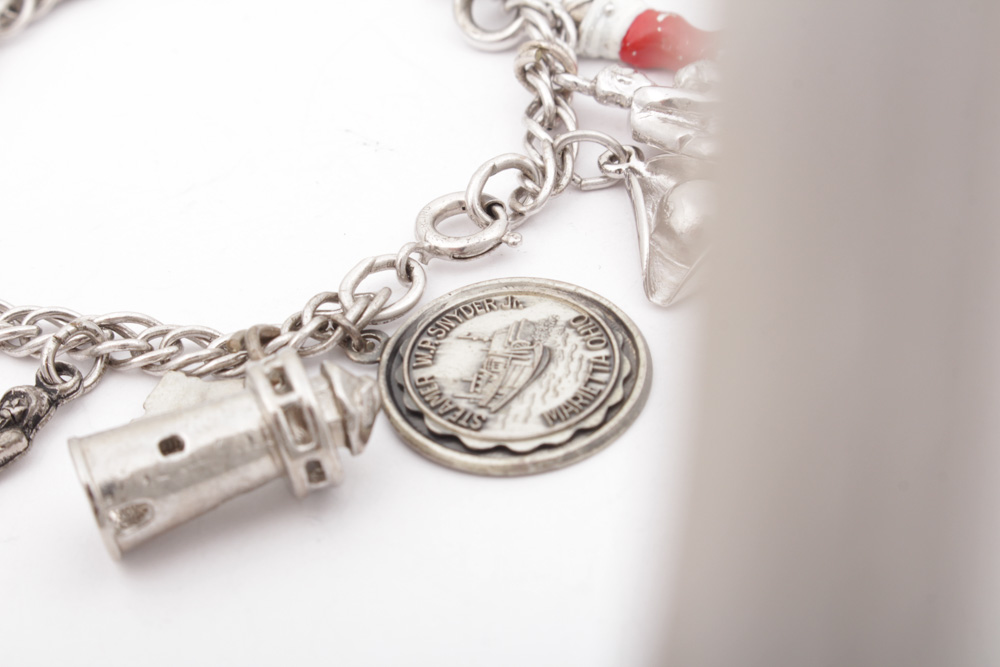 Sterling Silver Charm Bracelet