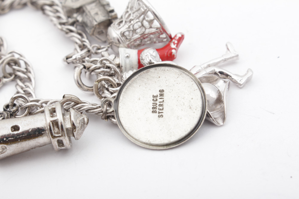 Sterling Silver Charm Bracelet