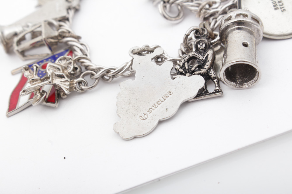 Sterling Silver Charm Bracelet