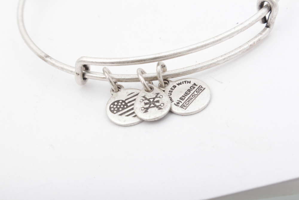 Alex and Ani Feather Bracelet