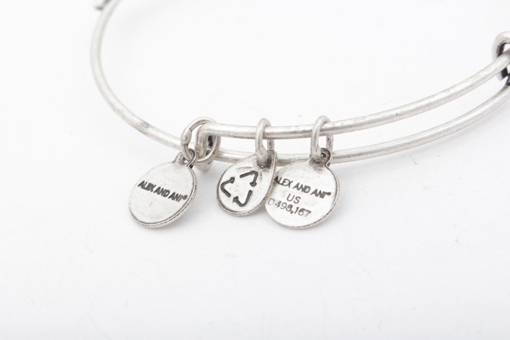Alex and Ani Feather Bracelet