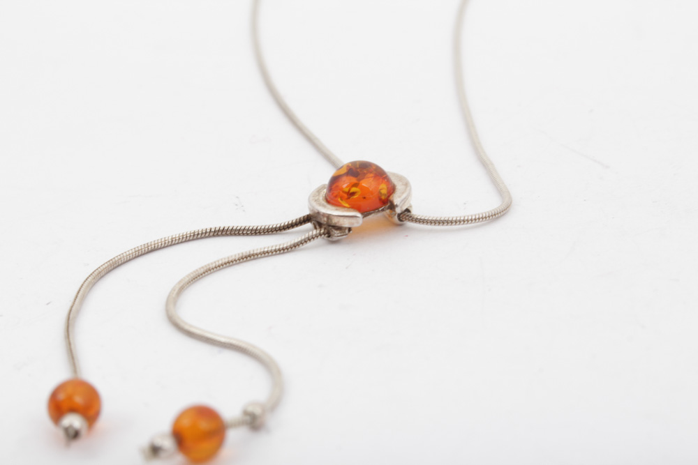 Sterling Silver Amethyst, Garnet Jewelry