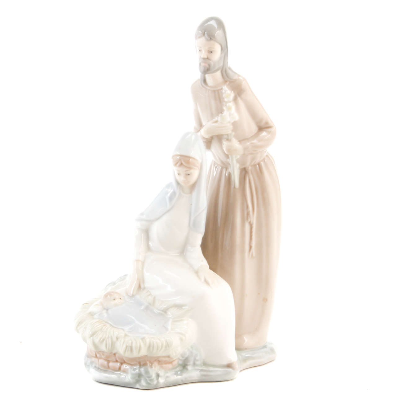 Lladro Nao Nativity Scene Figurine